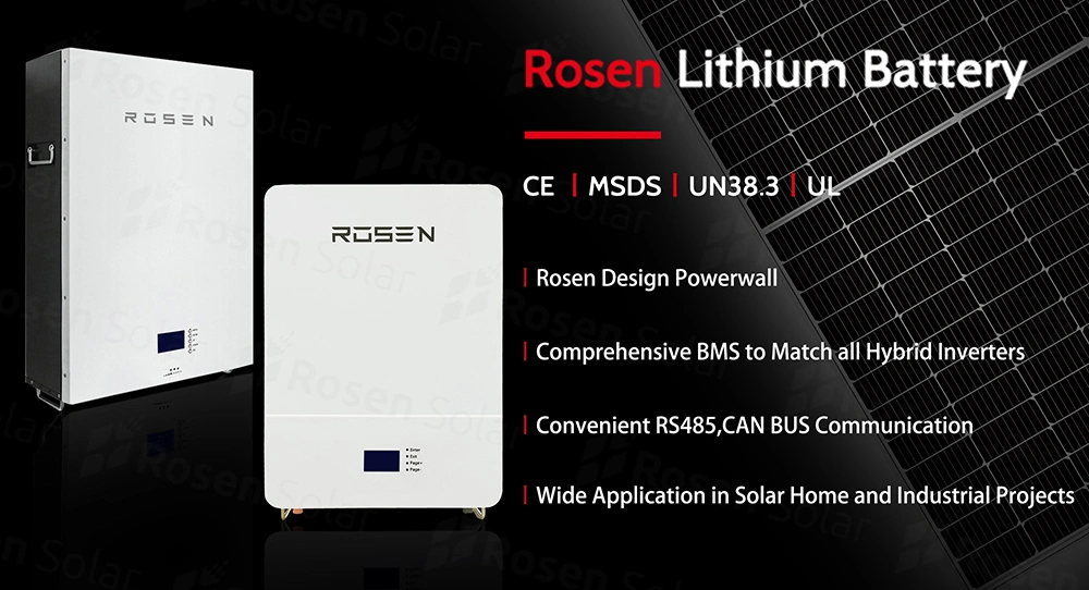 LiFePO4 48V 200ah Battery BMS 18650 Li-ion Battery Cell with Solar Plant