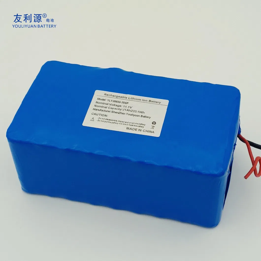 26650 LiFePO4 11.1V 24V 48V 60V Battery 21ah 60ah 80ah 100ah Rechargeable Lithium-Ion Battery Pack Energy Storage System Battery Charge